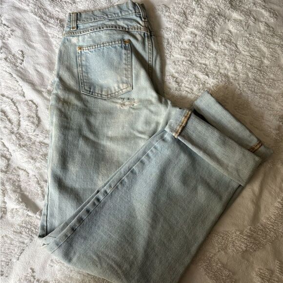 Ladies Dolce & Gabbana Denim Jeans Original Distressed Light Blue Vintage As New - Picture 7 of 16